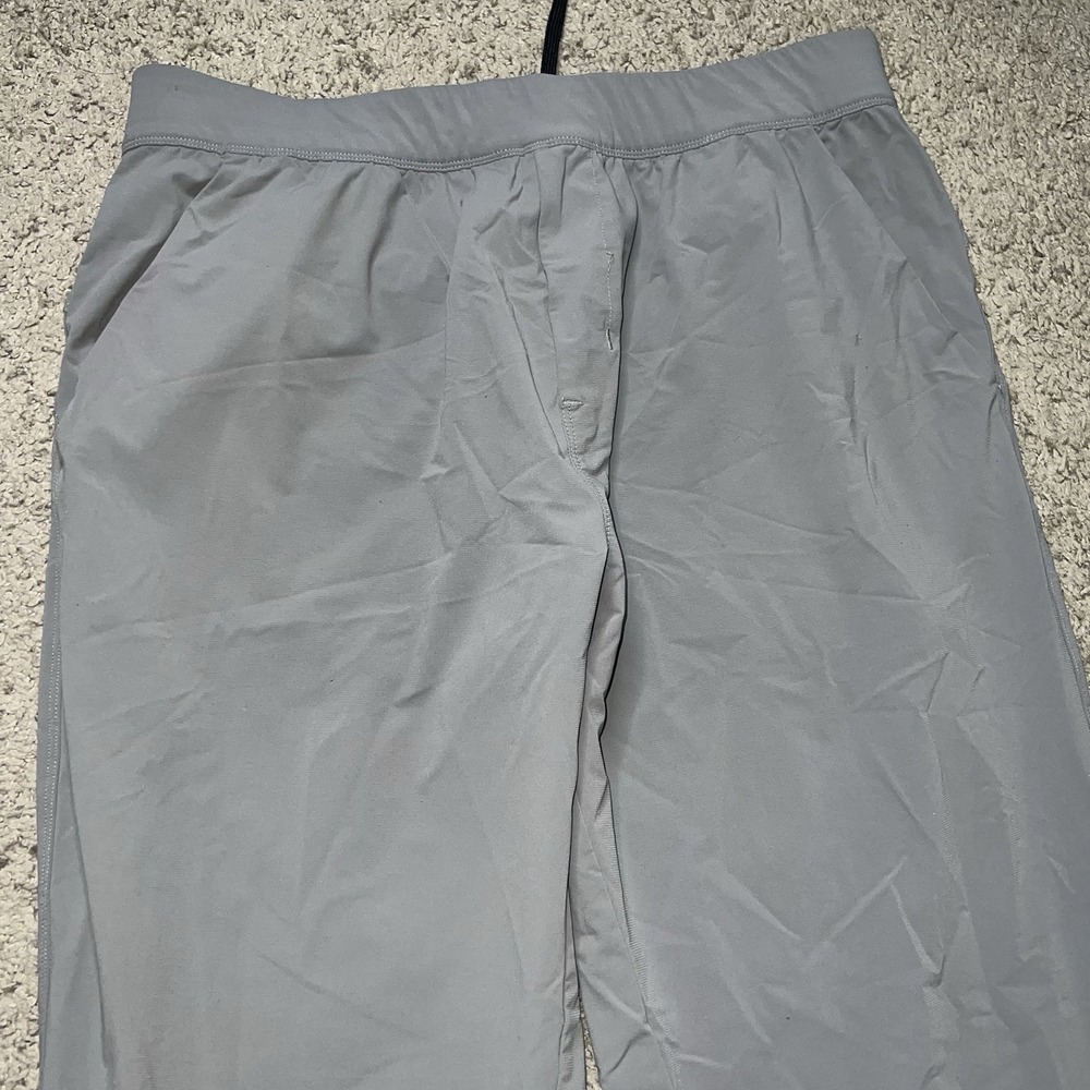 Public‎ Rec Pants Mens 34x32 Gray Gamechanger Jogger Golf Performance Drawstring